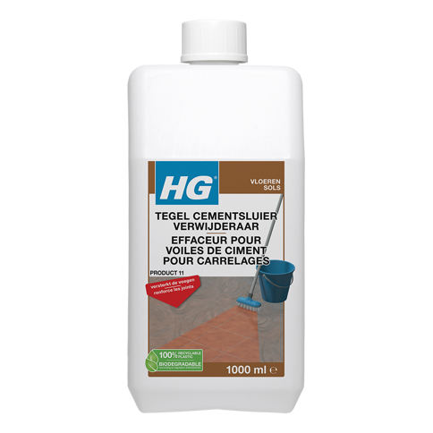 HG effaceur pour voiles de ciment pour carrelages