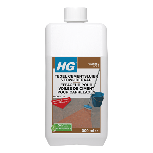 HG effaceur pour voiles de ciment pour carrelages