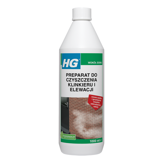 HG preparat do czyszczenia klinkieru i elewacji