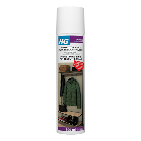 HG spray impermeabilizzante per tessuti 4 in 1