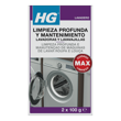 HG limpieza profunda y mantenimiento lavadoras y lavavajillas
