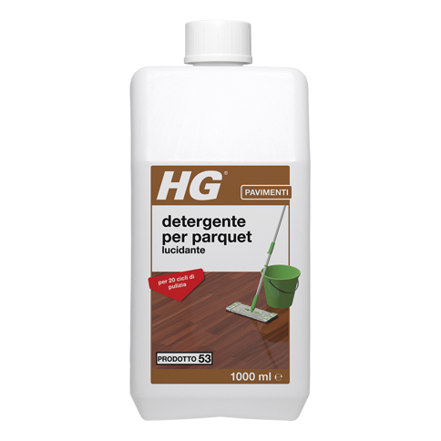 HG detergente lucidante per parquet