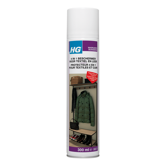 HG 4 in 1 beschermer voor textiel
