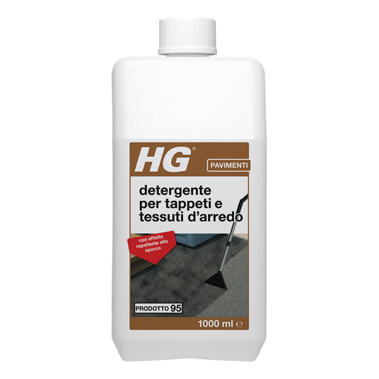 HG detergente per tappeti e tessuti d'arredo