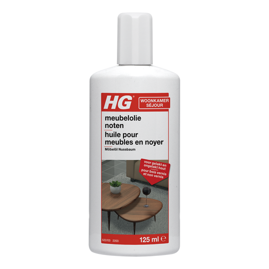 HG huile nourrissante pour meubles en noyer