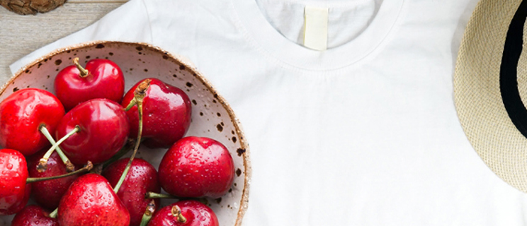 Kirschflecken entfernen