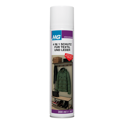 HG 4 in 1 Schutz für Textil und Leder