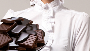 Schokoladenflecken entfernen
