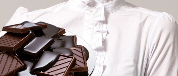 Chocoladevlekken verwijderen