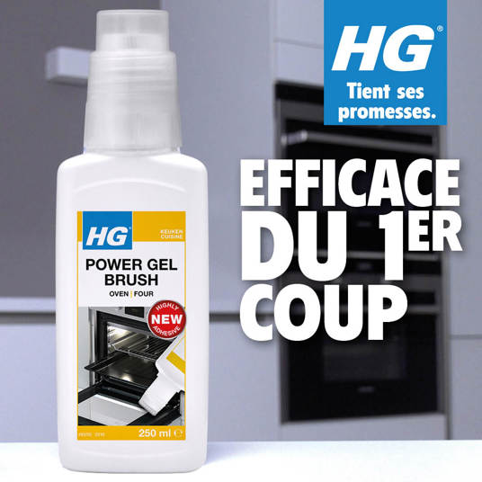 HG gel puissant brosse four
