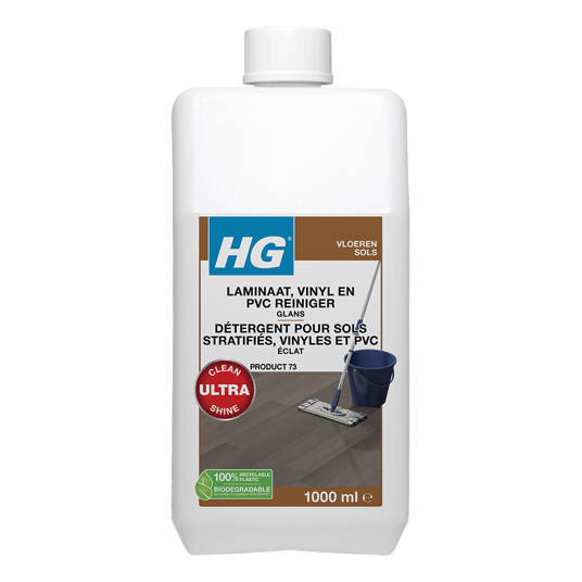 HG nettoyant brillant pour sols stratifiés (produit n° 73)