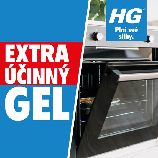 HG power gel na trouby s aplikátorem