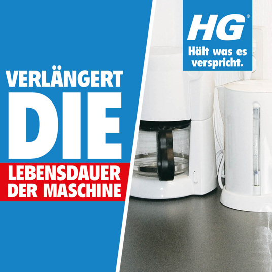 HG Schnell-Entkalker für Kaffeemaschinen