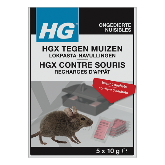 HGX contre souris recharges d’appât