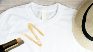 How to take foundation stains off clothes