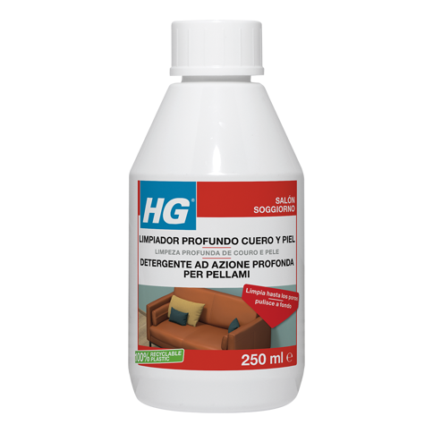 HG detergente ad azione profonda per pellami