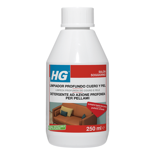 HG detergente ad azione profonda per pellami