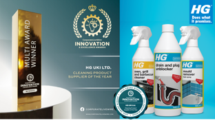 HG Wins Cleaning Product Supplier of the Year for the Second Year Running!