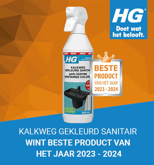 HG kalkweg gekleurd sanitair Beste Product van het Jaar 2023-2024