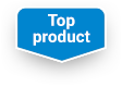 Een label die het product HG screen cleaner omschrijft