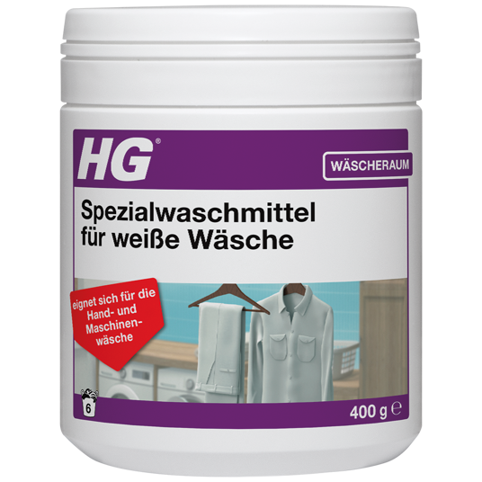 HG weißer als weiß Spezialwaschmittel für Weißwäsche