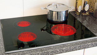 How to clean a ceramic hob
