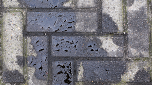 Olievlekken verwijderen tegels