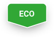 Een label die het product HG ECO kalkverwijderaar omschrijft