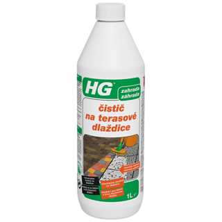 HG čistič betonových štěrkových dlaždic