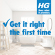 HG renovation kit for toilets