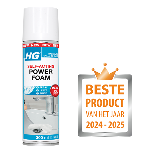 HG power foam badkamer