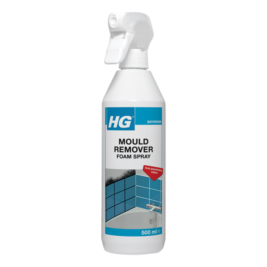 HG mould remover foam spray