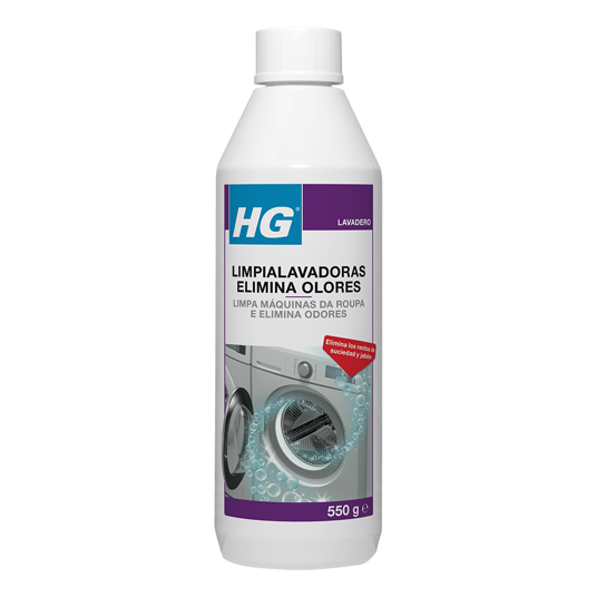HG Limpa máquinas da roupa e elimina odores