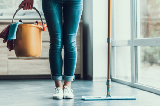 Voorbereiding van een lenteschoonmaak