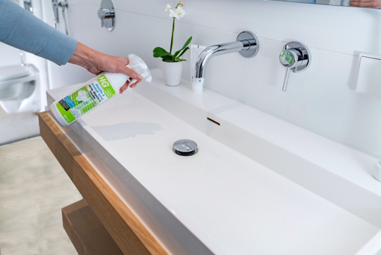 Hygiënisch schoon sanitair met onze badkamer producten