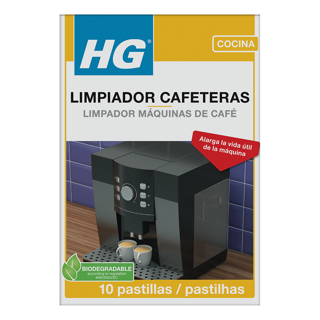 HG rápido antical Profesional para Cafeteras, Hervidores Eléctricos y  Lavadoras, Elimina la Cal Incrustada y Acumulada