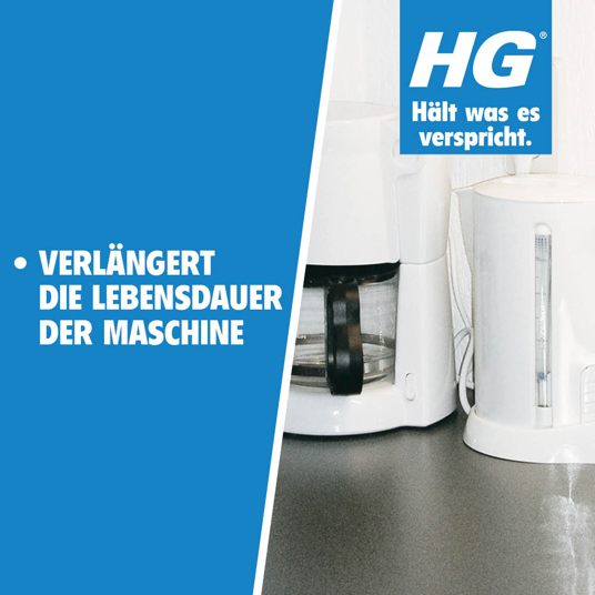 HG Entkalker für Kaffeemaschinen