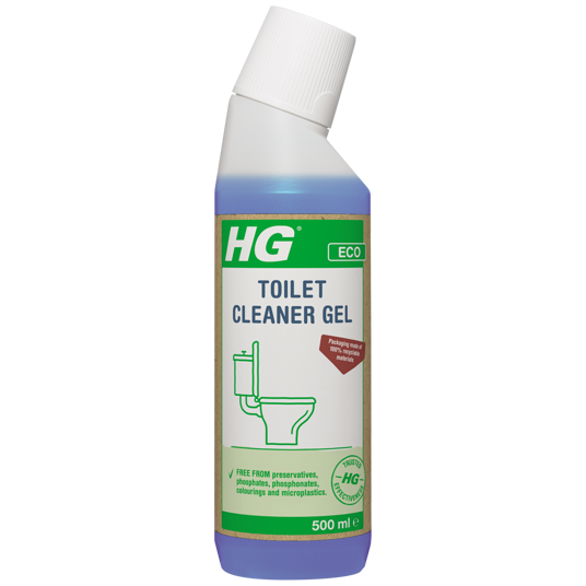 HG ECO toilet cleaner gel