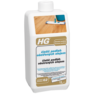 HG čistič podláh ošetrených olejom