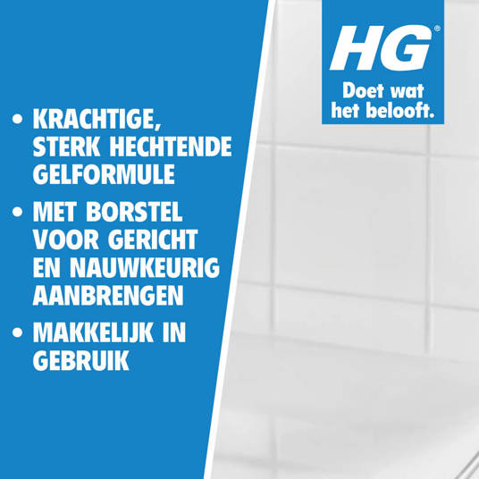 HG power gel brush voegen