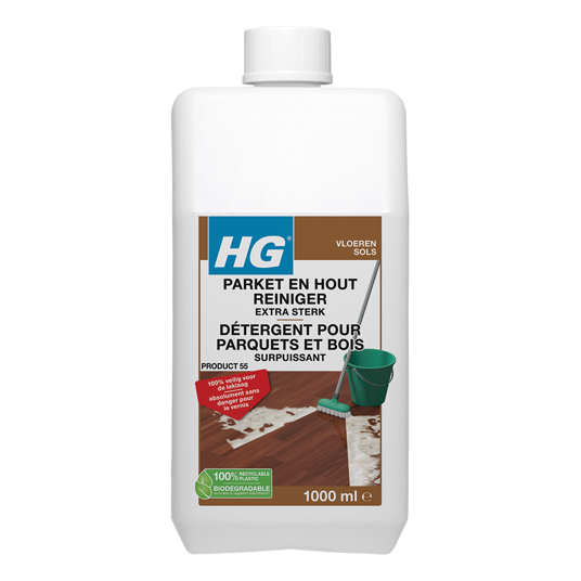 HG parket en hout reiniger extra sterk