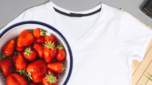 Erdbeerflecken entfernen