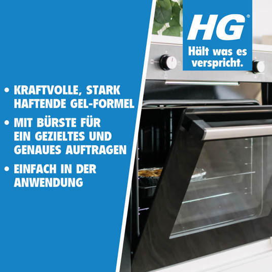 HG Power Gel Bürste Backofen