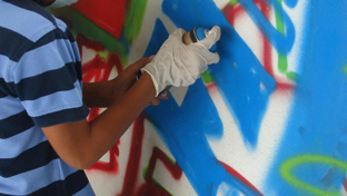 Graffiti verwijderen