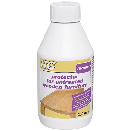 HG protector for untreated wooden furniture