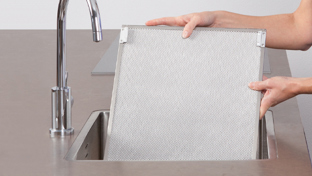 Filter afzuigkap schoonmaken