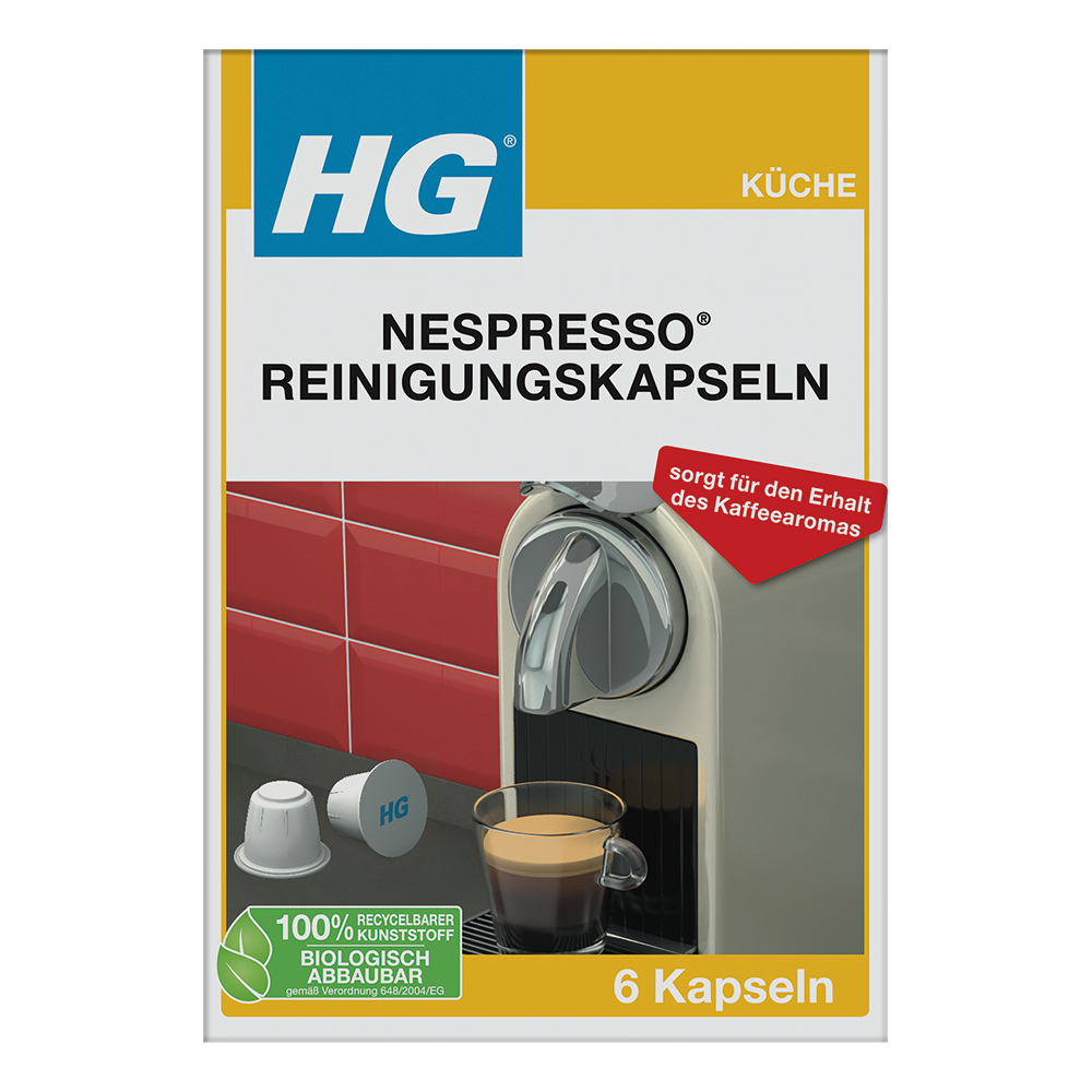 HG capsule detergenti per macchine Nespresso®
