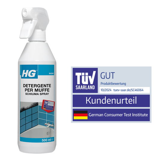 HG schiuma spray detergente per muffe