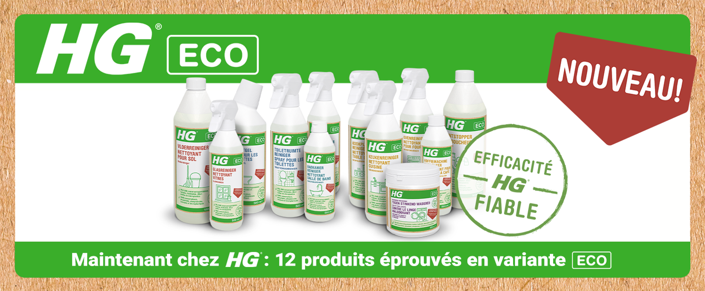 Produits de nettoyage écologiques de HG | durable et respectueux de l'environnement