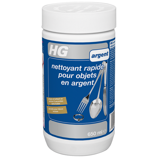 HG nettoyant rapide pour objets en argent